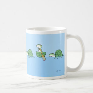 Café TARTARUGAS PADDLING caneca de Sandra Boynton