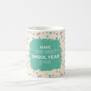 Café Tenha o Melhor Ano Letivo de Sempre Caneca de Volt