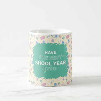Café Tenha o Melhor Ano Letivo de Sempre Caneca de Volt