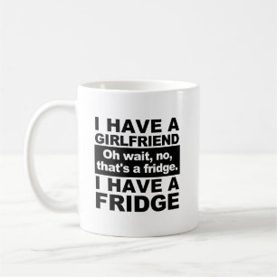 Café Tenho uma Caneca Divertida de Geladeira