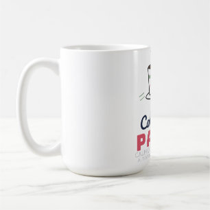 Café Tente se Acalmar Caneca de Chá Engraçada Paris