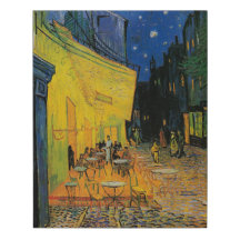 Café Terrace À Noite