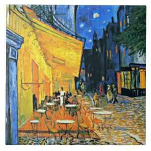 Café Terrace pintura de arte fina por Vincent van