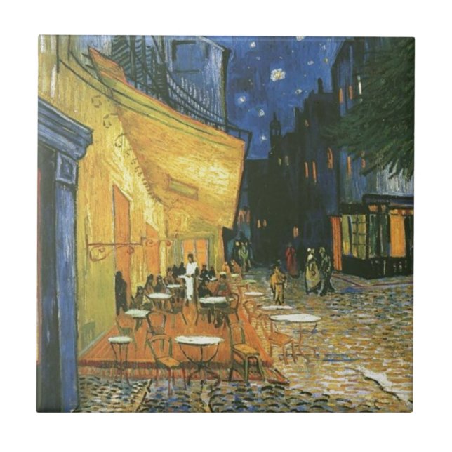 Cafe Terrace - Vincent van Gogh (Frente)