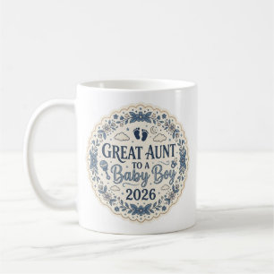 Café Tia Avó de um Menino em 2026 Caneca