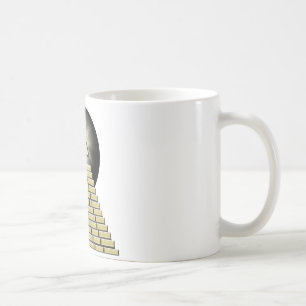 Café Toda a caneca de vista do olho