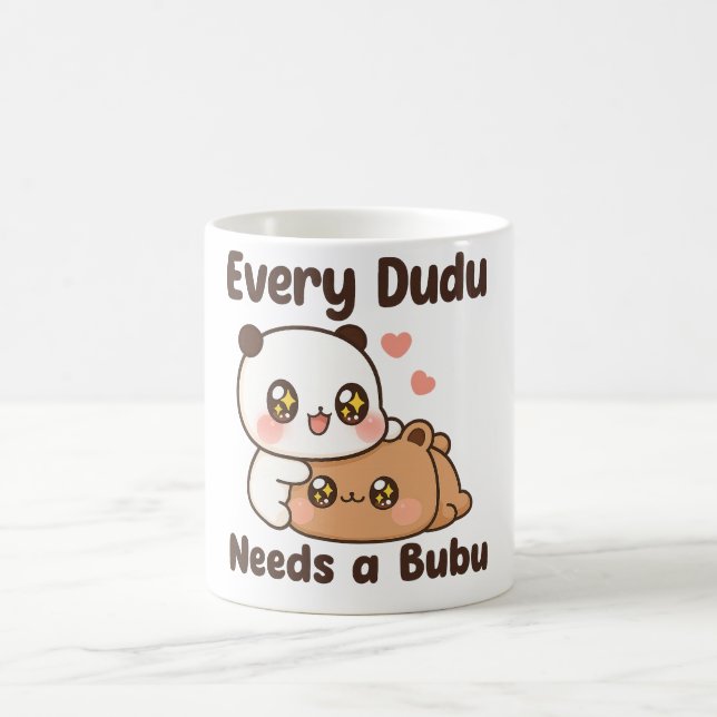 Café Todo Dudu Precisa de Um Caneca Bubu Panda | Urso F (Centro)