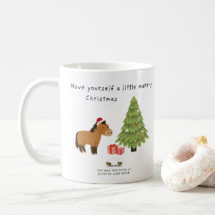 Café Tome uma Pequena Caneca de Natal