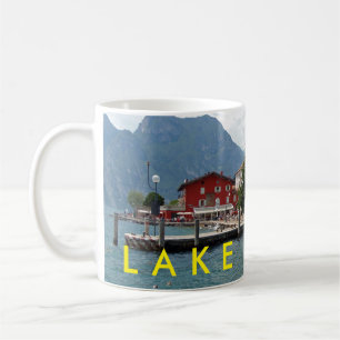 Café Torbole, caneca de Garda do lago
