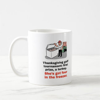 Café Torneio de Golfe de Ação de Graças: Caneca de Golf