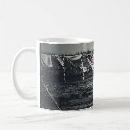 Café Uma boa dia para caneca de roupa