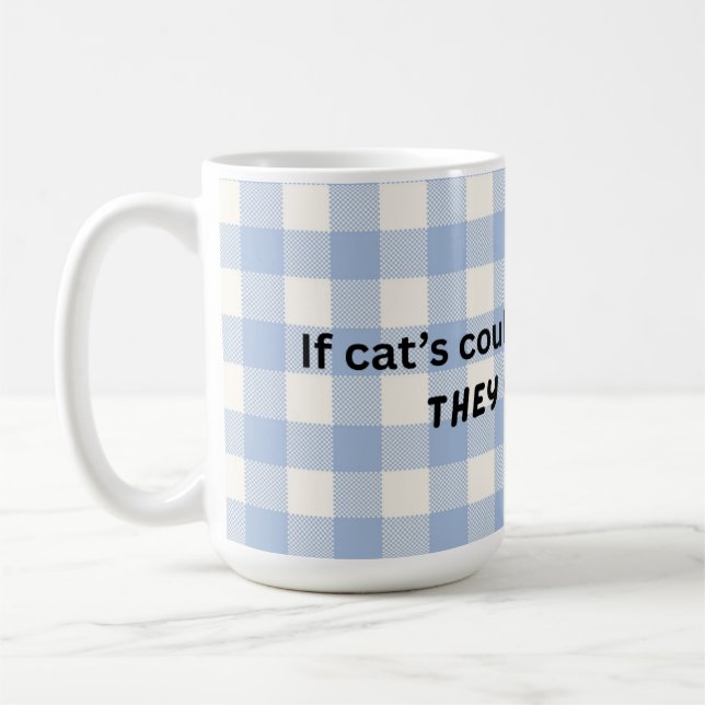 Café Uma caneca com tema de gato, perfeita para uma pes (Esquerda)