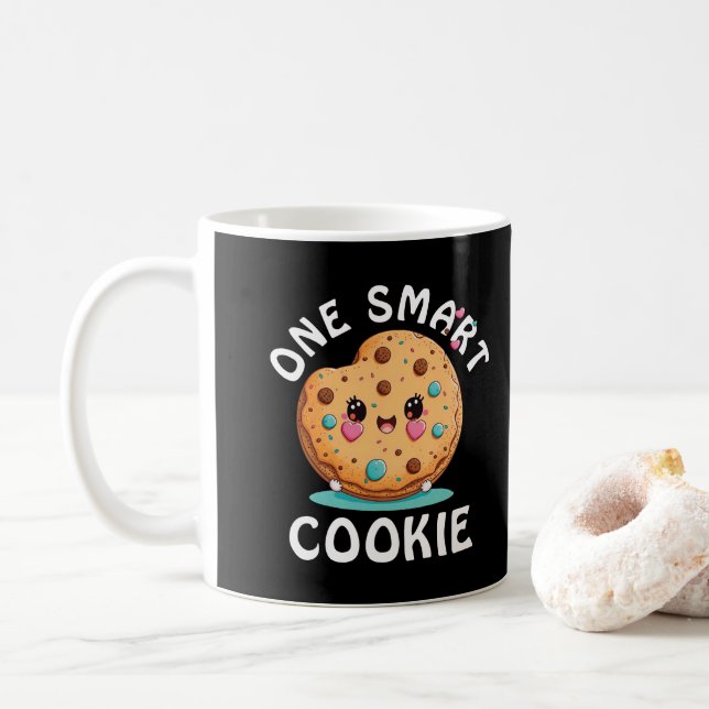 Café Uma caneca de biscoito inteligente (Com Donut)
