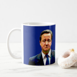 Café UMA CANECA DE BREXIT. Mensagem de Brexit David