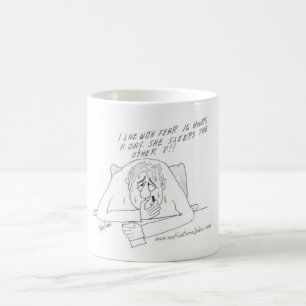 Café Uma Caneca De Medo Engraçada