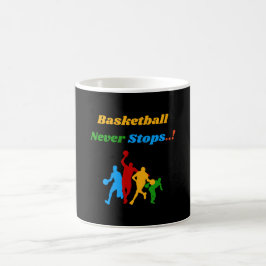 Café Uma caneca incrível para os fãs de basquete