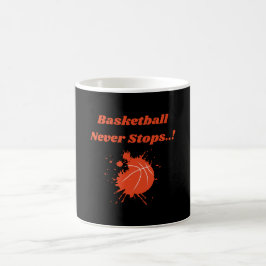 Café Uma caneca incrível para os fãs de basquete