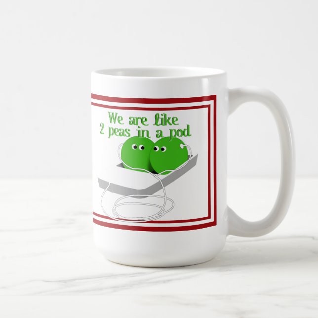 Café Uma caneca para Dia de os namorados (Direita)