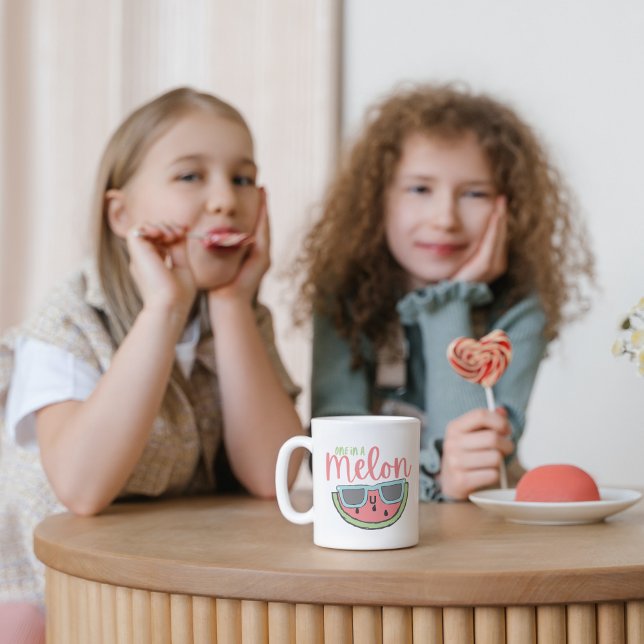 Café Uma Em Uma Caneca De Melão (Criador carregado)
