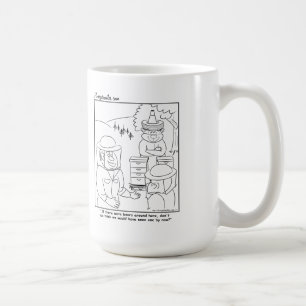 Café Urso de mel secreto - caneca