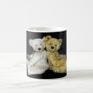 Café Ursos de ursinho da caneca dois do urso de ursinho