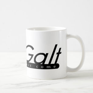 Café Vai a caneca de Galt