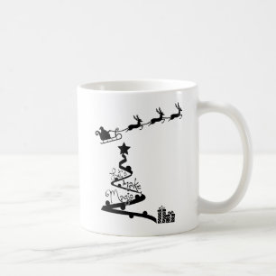 Café Vamos Torna Mágica Caneca de Natal