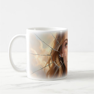 Café 👁️ Veja Mais Profundo Caneca de Cerâmica de Vidro