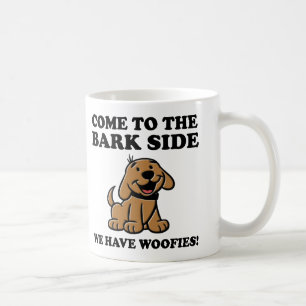 Café Venha Para o Lado do Latido Caneca de Veterinário 