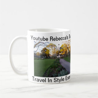 Café Viagem da caneca dos viagens de Rebecca no estilo