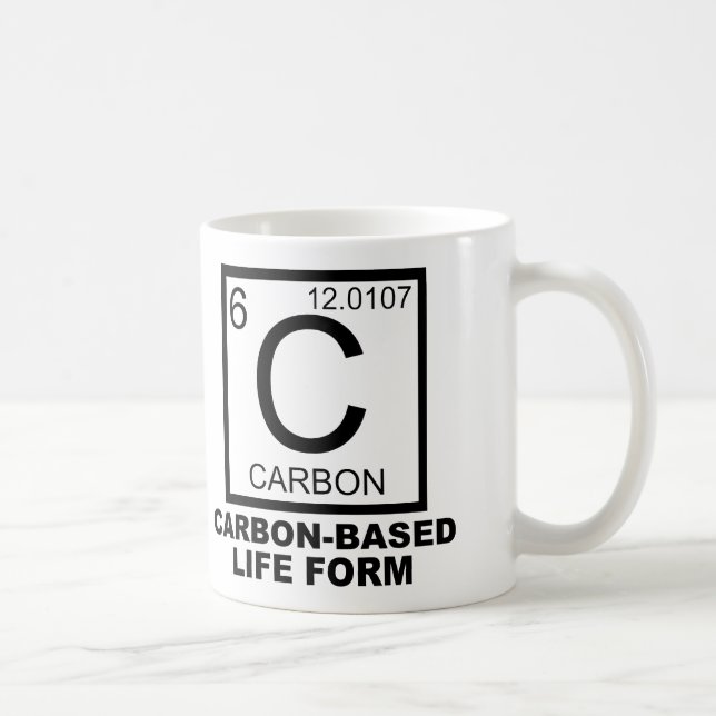 Café Vida À Base De Carbono, De Mug Ou Caneca de viagem (Direita)