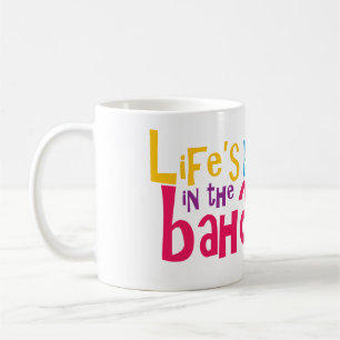 Café Vida melhor na caneca de Bahamas