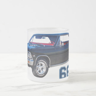 Café Vidro Jateado 66 caneca de Chevy Chevelle SS