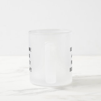 Café Vidro Jateado Antes de Rezar, Acredite! Caneca Motivacional. 