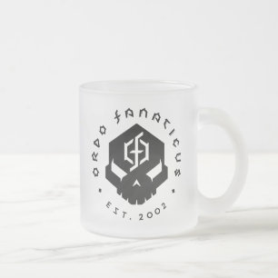 Café Vidro Jateado Caneca 2017 do fosco de Ordo Fanaticus
