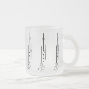 Café Vidro Jateado Caneca de Aubrey Beardsley