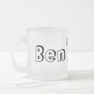 Café Vidro Jateado Caneca de Ben
