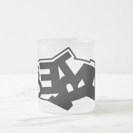 Café Vidro Jateado Caneca de Pescetarian