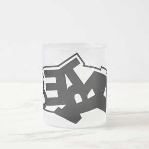 Café Vidro Jateado Caneca de Pescetarian