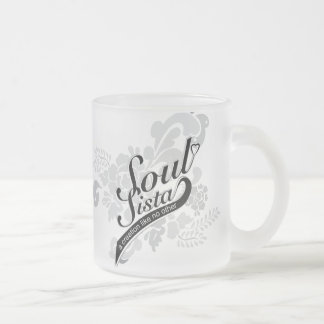 Café Vidro Jateado Caneca de Sista Frost 11oz da alma