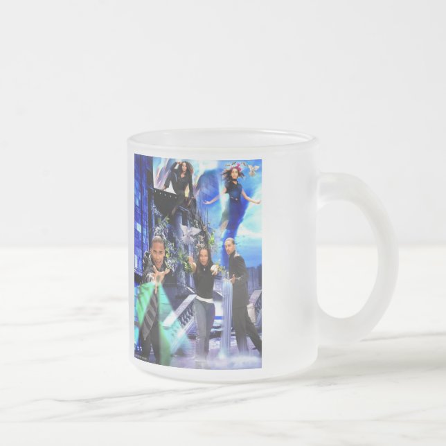 Café Vidro Jateado Caneca do fosco da "génese" de Xavier (Direita)