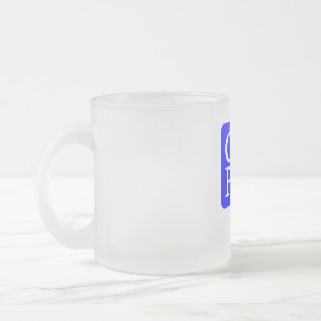 CAFÉ VIDRO JATEADO CANECA DO FOSCO DE CAPED 10 ONÇAS (Esquerda)