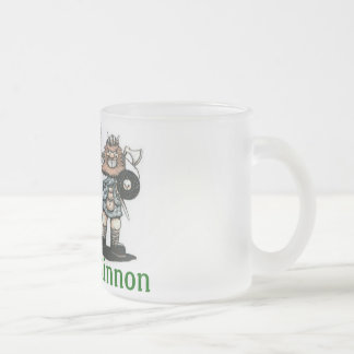 Café Vidro Jateado Caneca do guerreiro de MacKinnon
