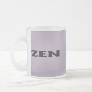 Café Vidro Jateado Caneca fosco preta de cinza