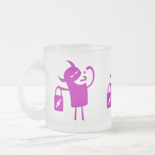 Café Vidro Jateado Caneca Monstro de Halloween para Quem Faz ou Receb