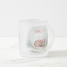 Caneca Urso de Inverno Personalizada – Design Anim