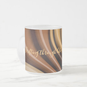 Café Vidro Jateado Fosco de caneca