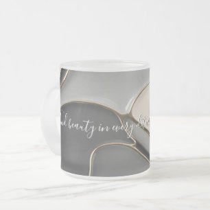 Café Vidro Jateado Fosco de caneca