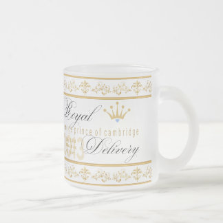 Café Vidro Jateado Príncipe de George da caneca real do bebê de
