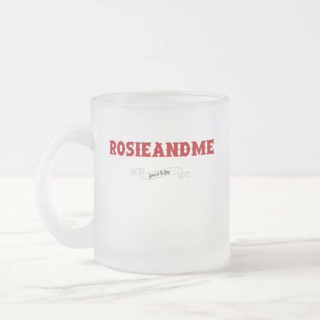 Café Vidro Jateado Seta de minha caneca das maneiras (Esquerda)